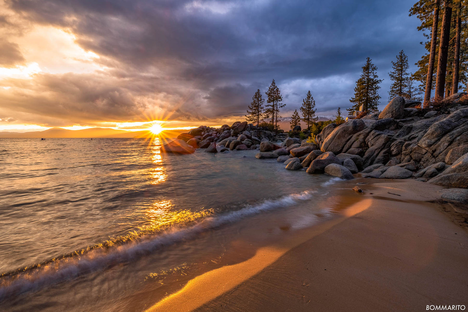 Golden Sunset Shores