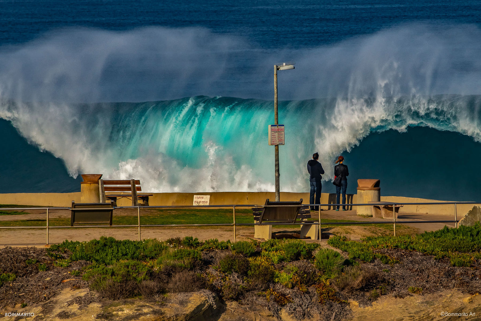 Boomers Reef - December Swell