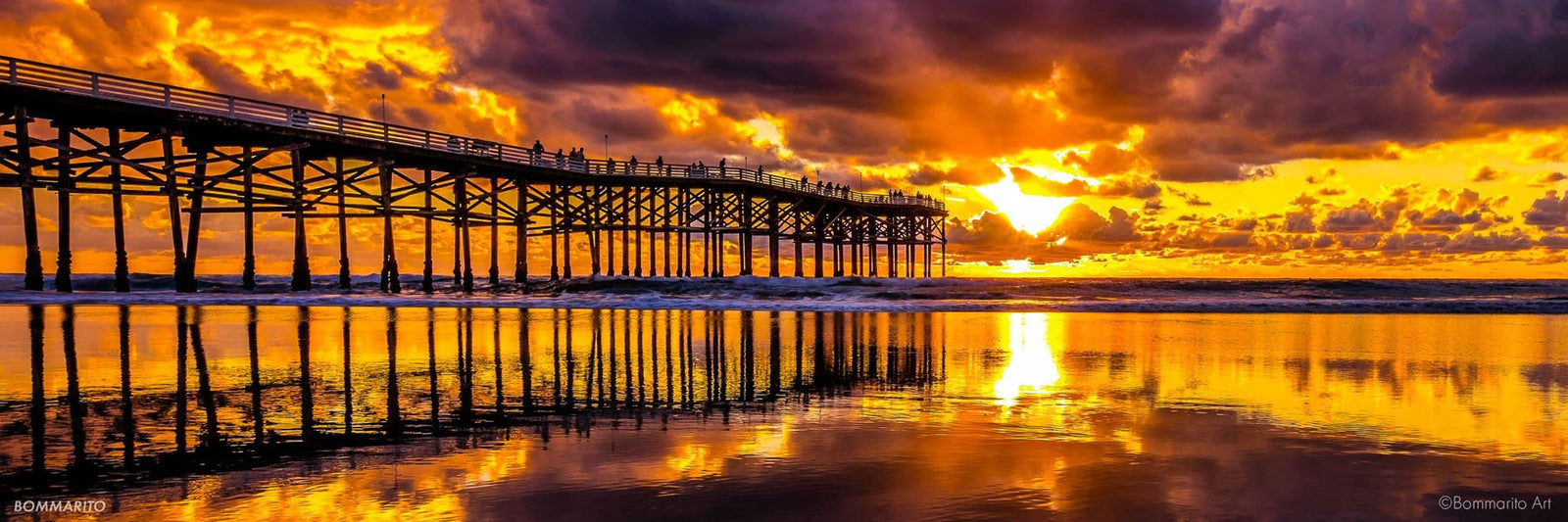 Crystal Pier Sunset