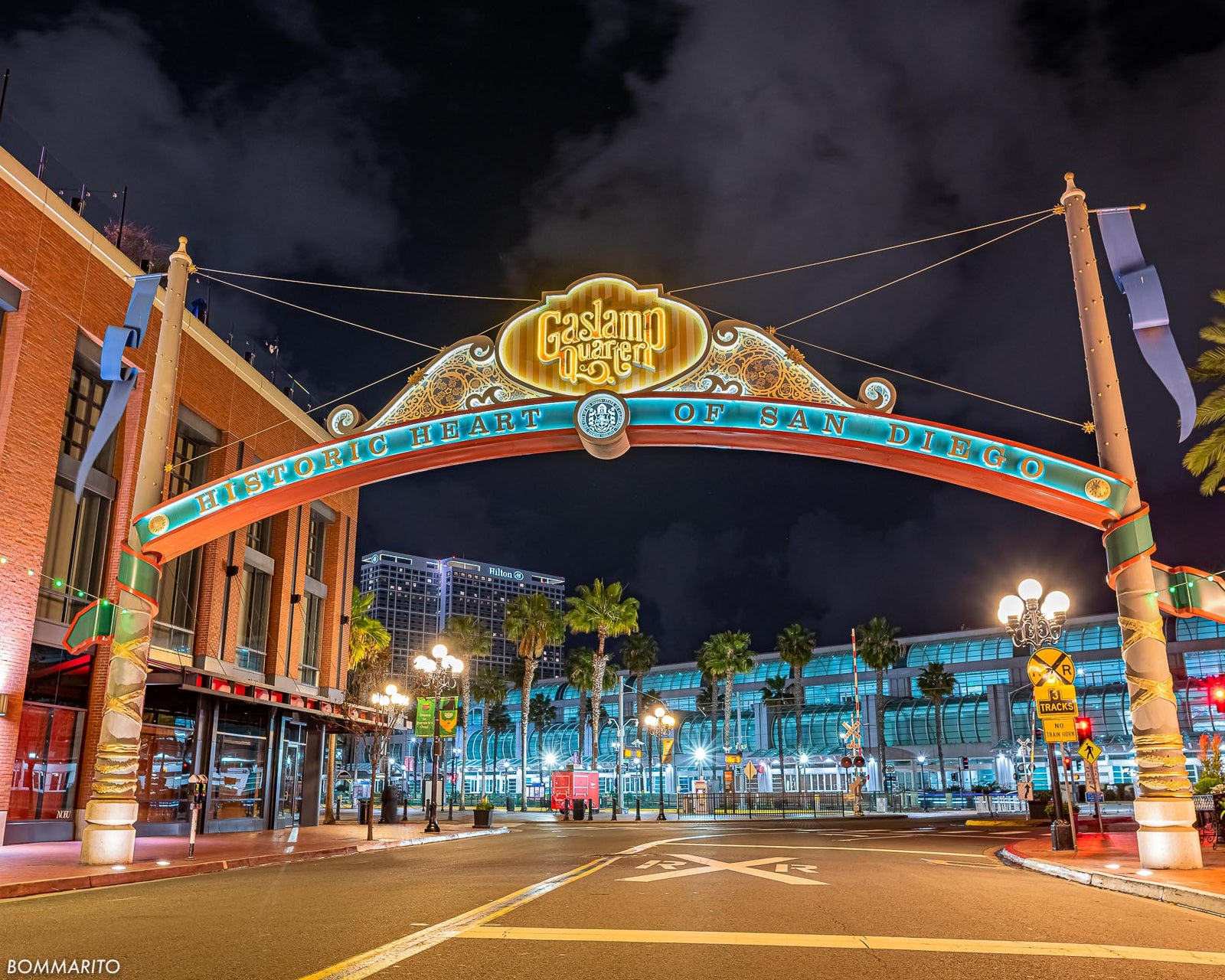 Gaslamp Sign of San Diego