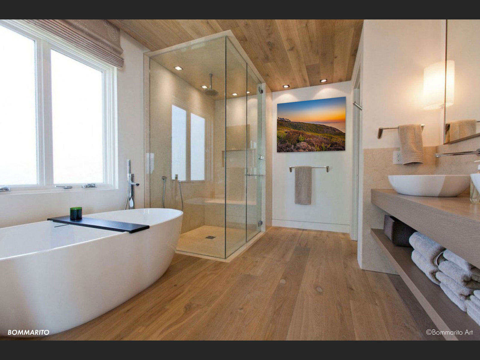 Golden Glow - Bathroom