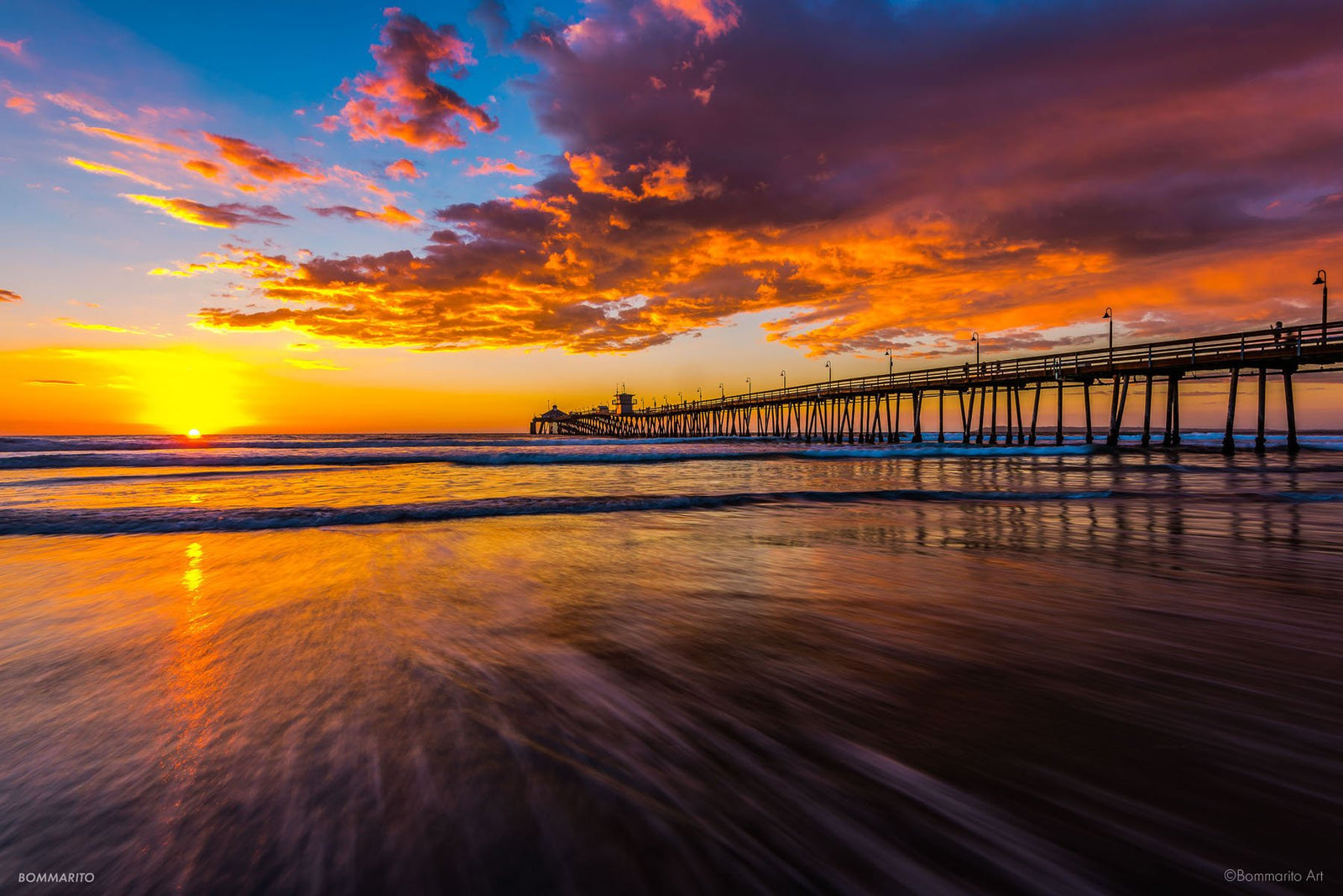 Imperial Pier Sunset
