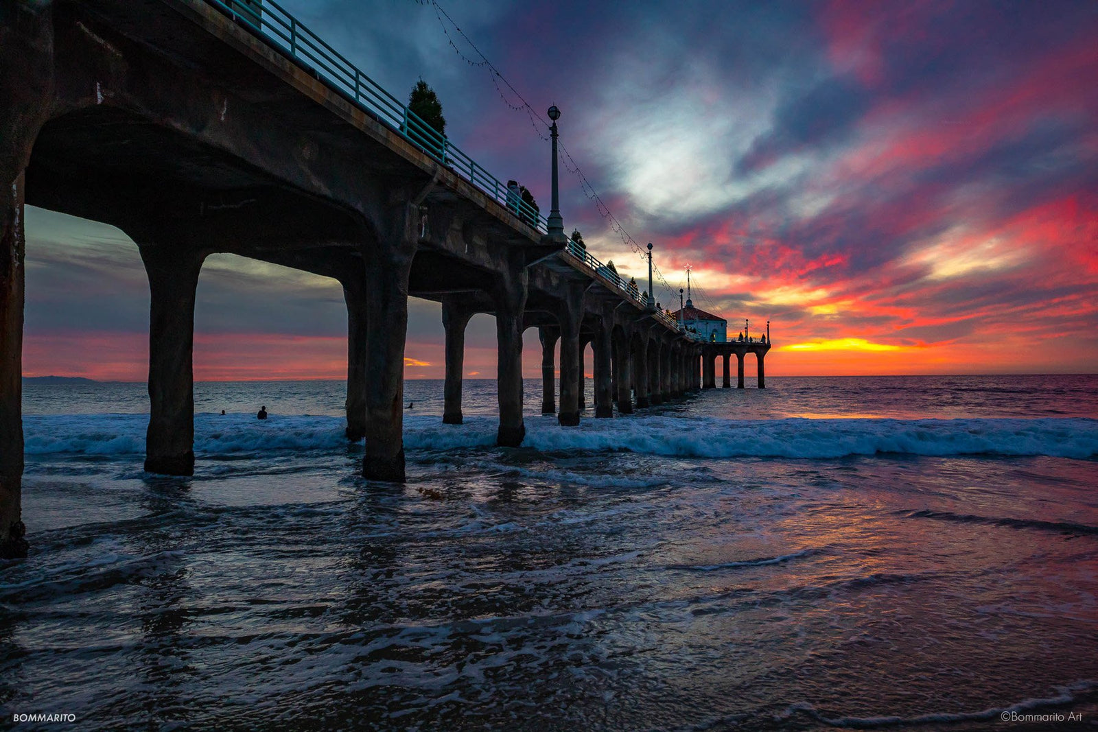 Manhattan Pier Sunset