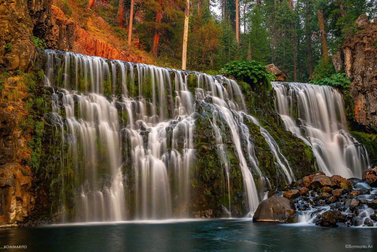 Middle McCloud Falls