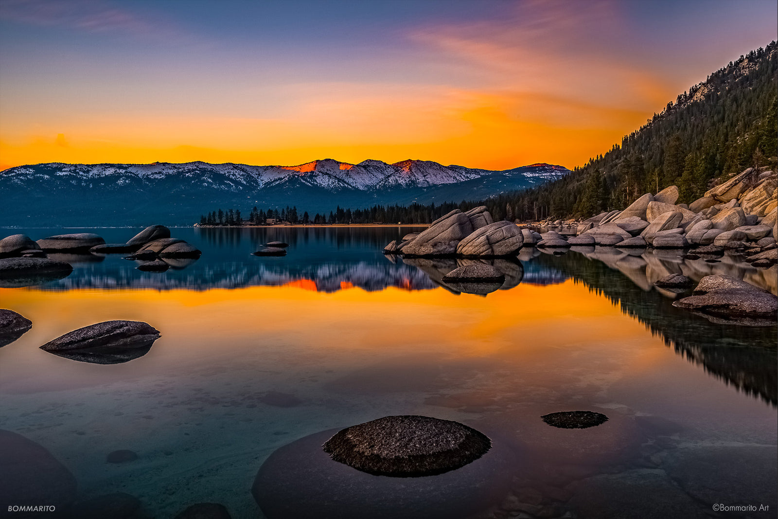 Sand Harbor Sunset
