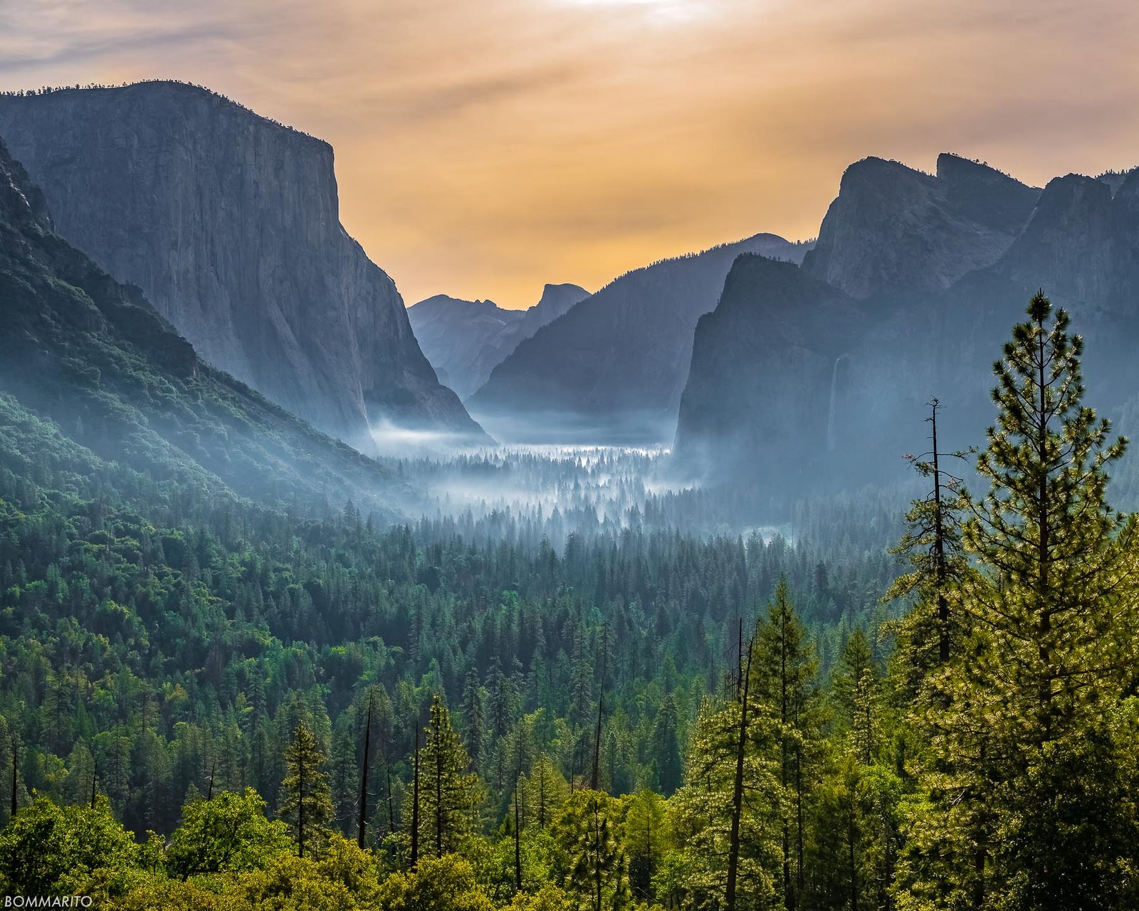 Tunnel View Sunset