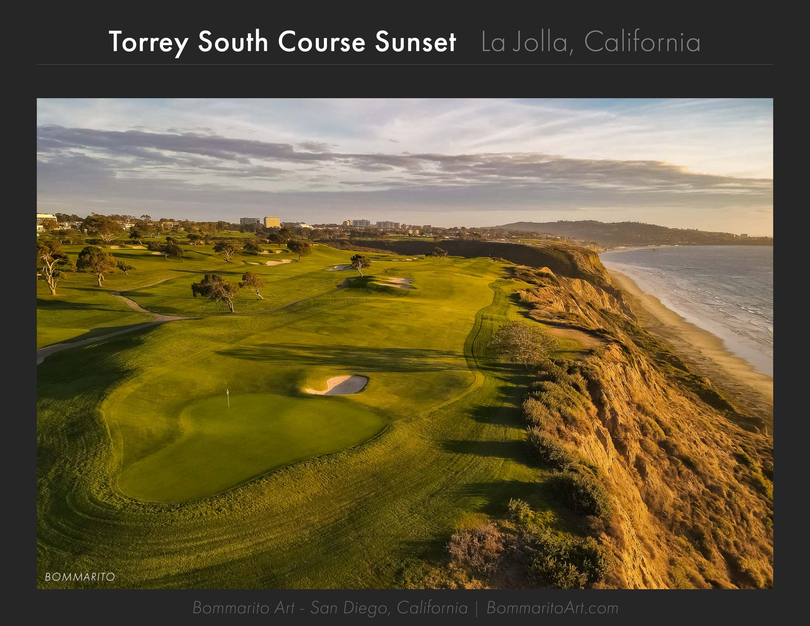 Torrey Pines South Golf Course - San Diego Fine Art Landscape Photography by Daniel Bommarito