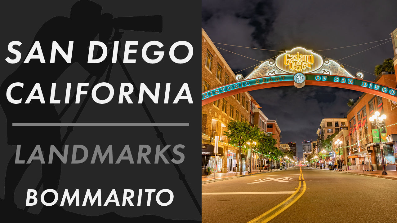 San Diego Art Prints - Landmarks of San Diego, California | Bommarito Art