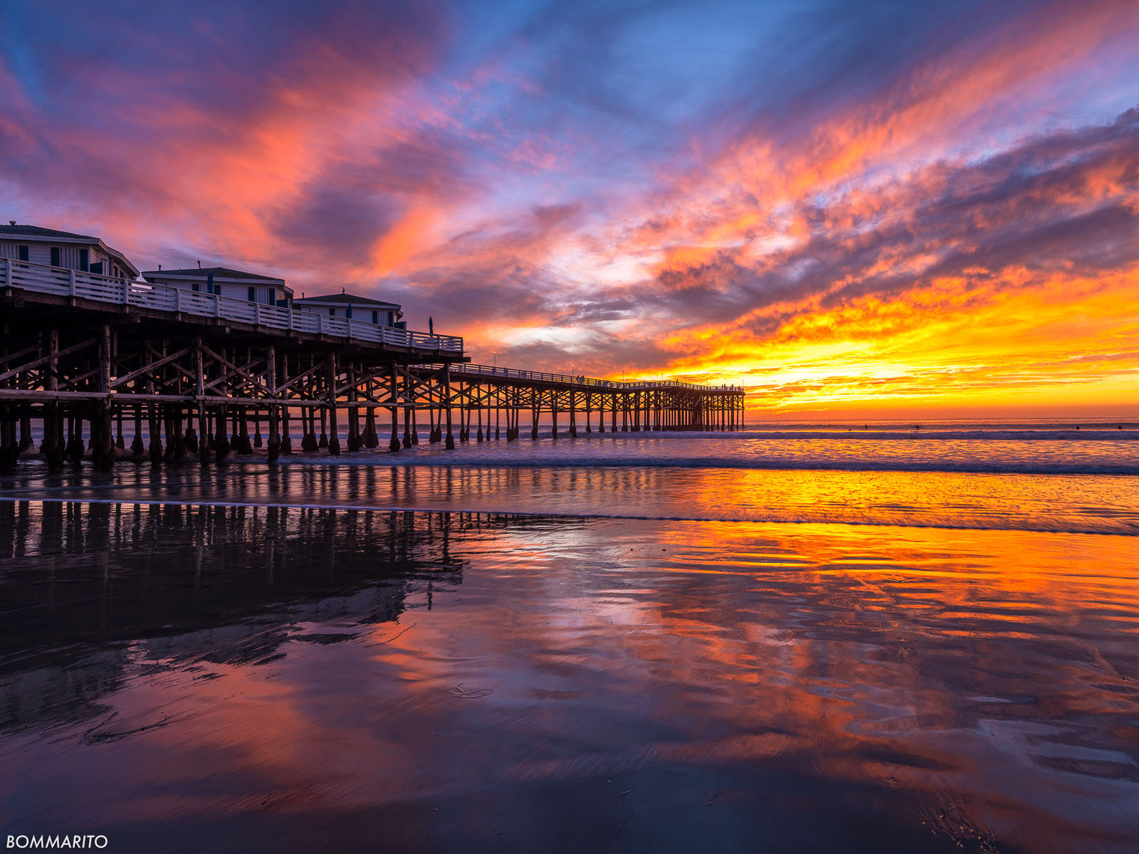 Pacific Sunset Reflections
