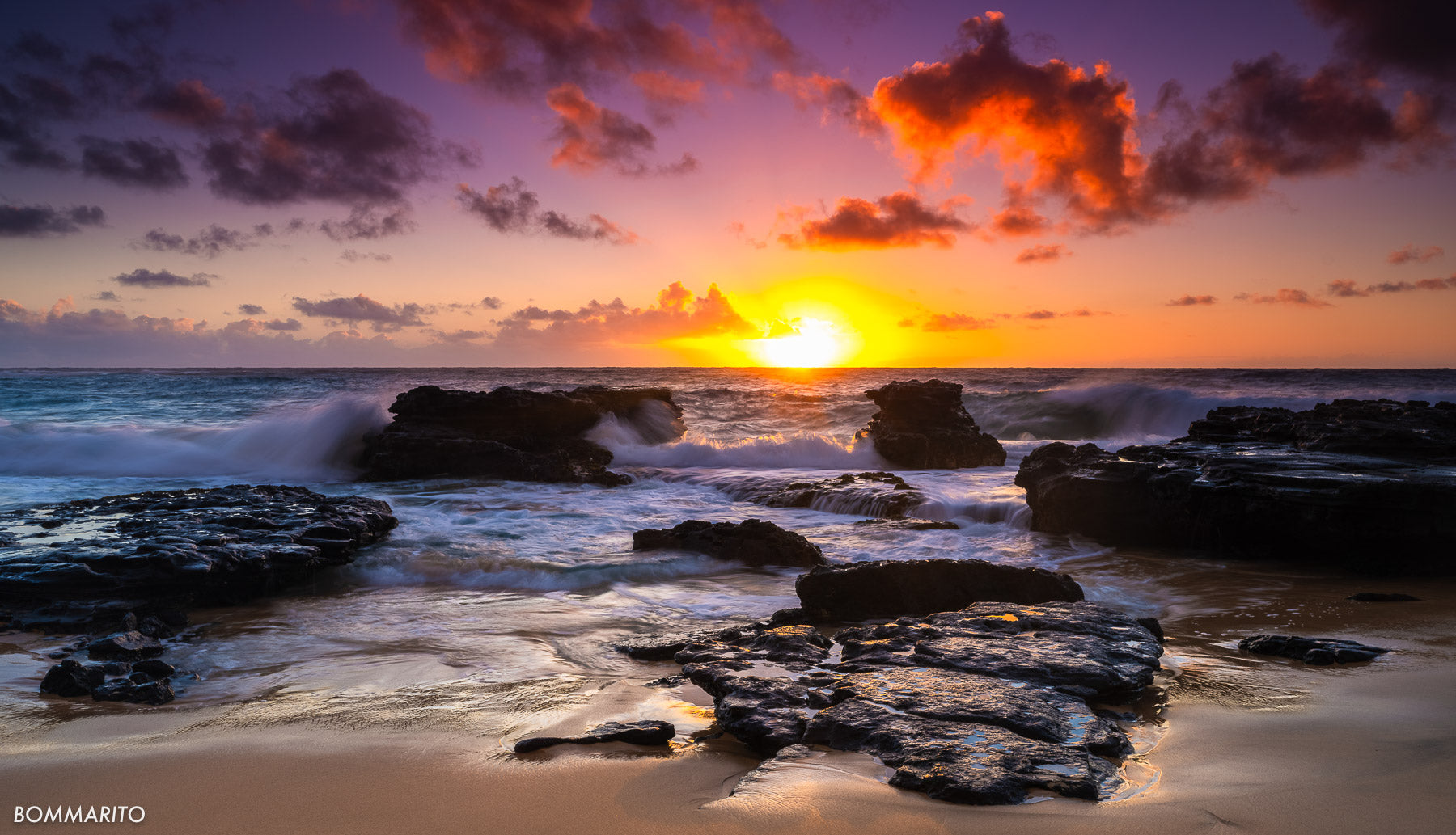 Sunrise over Lava Shores