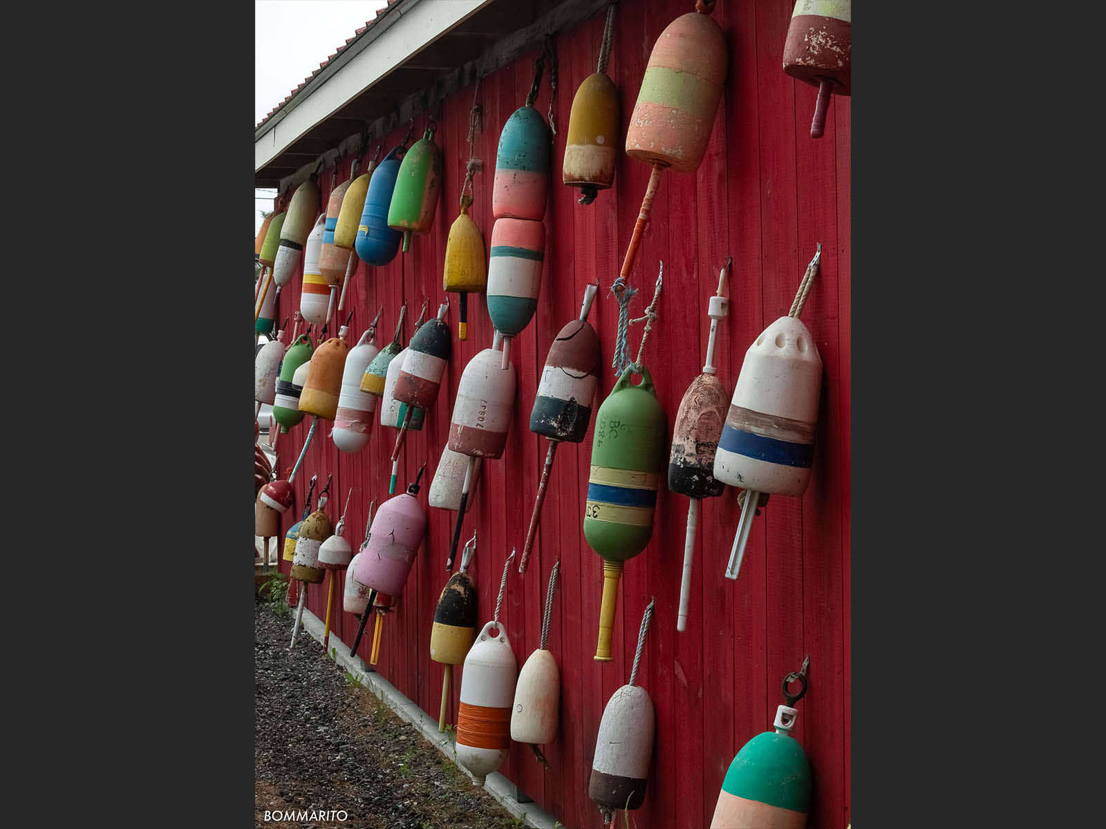 Wall of Buoys