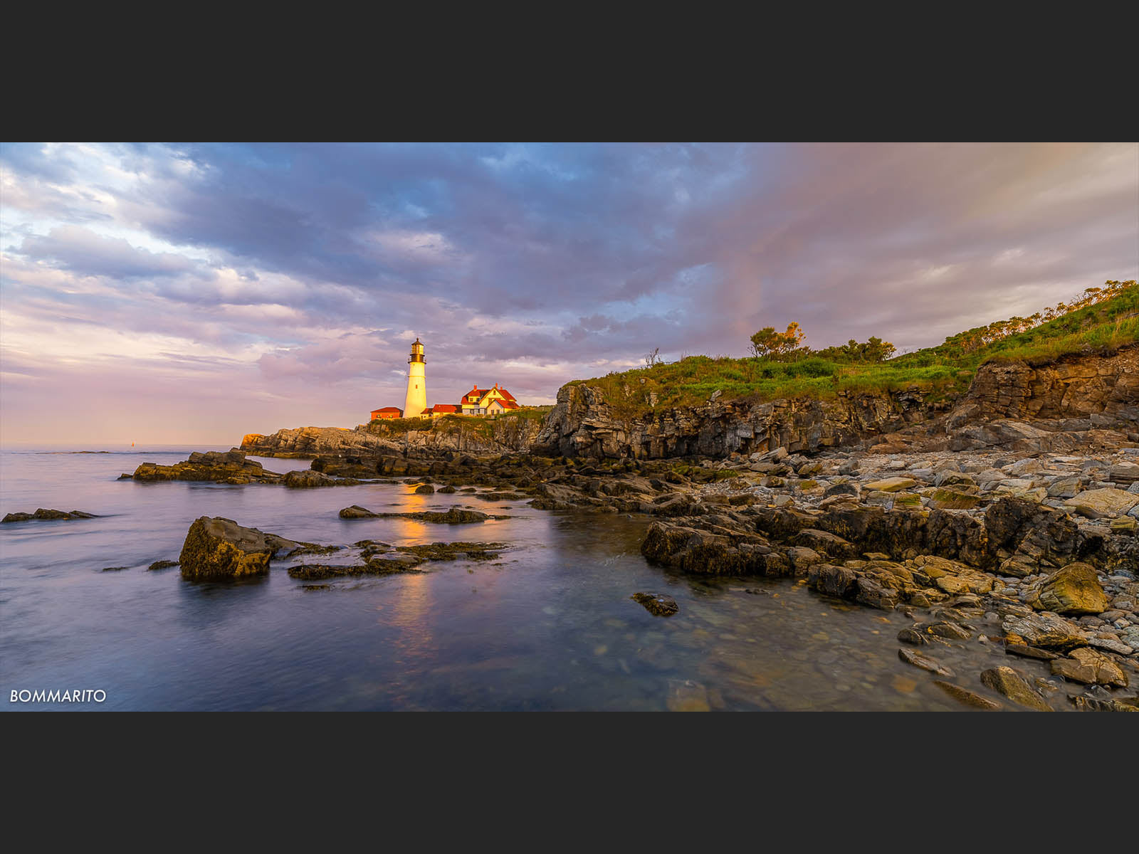 Sunset Serenity at Portland Head Lighthouse