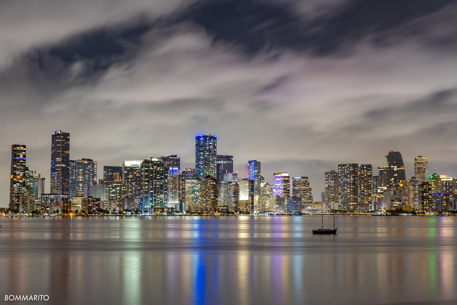 Moonlit Miami