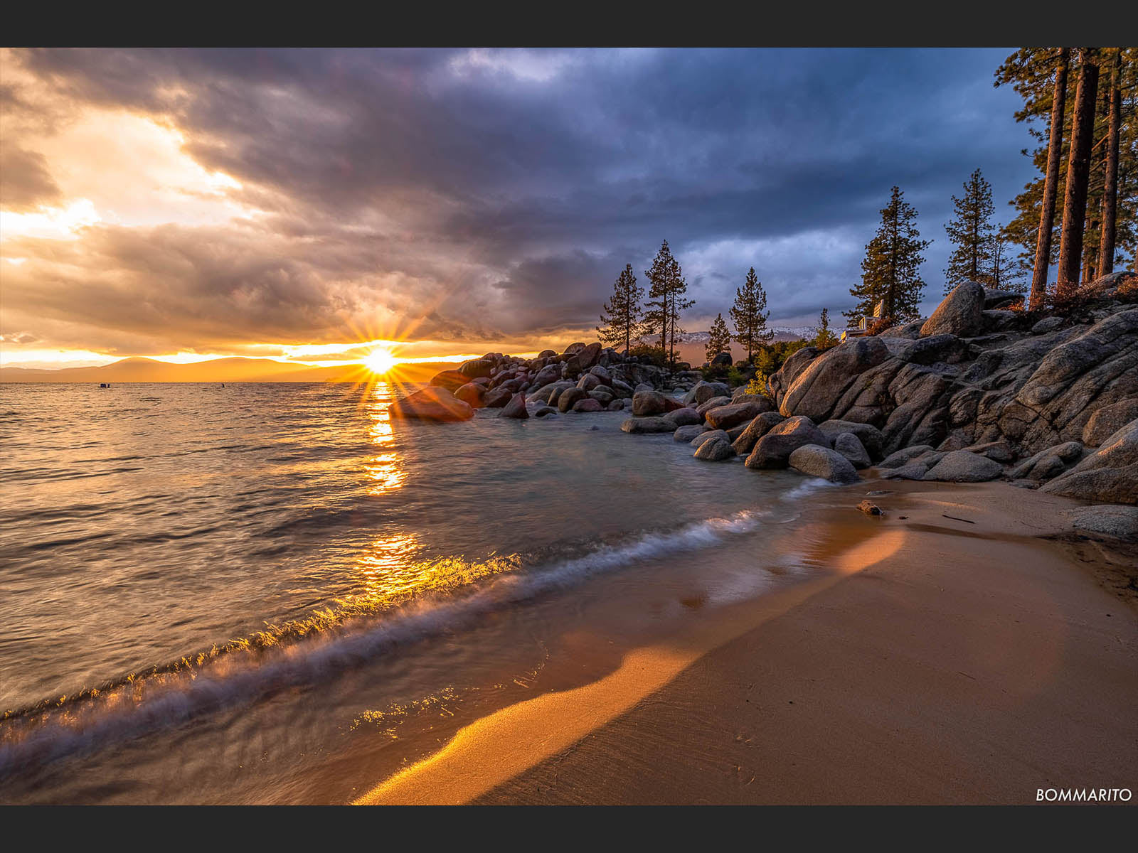 Golden Sunset Shores