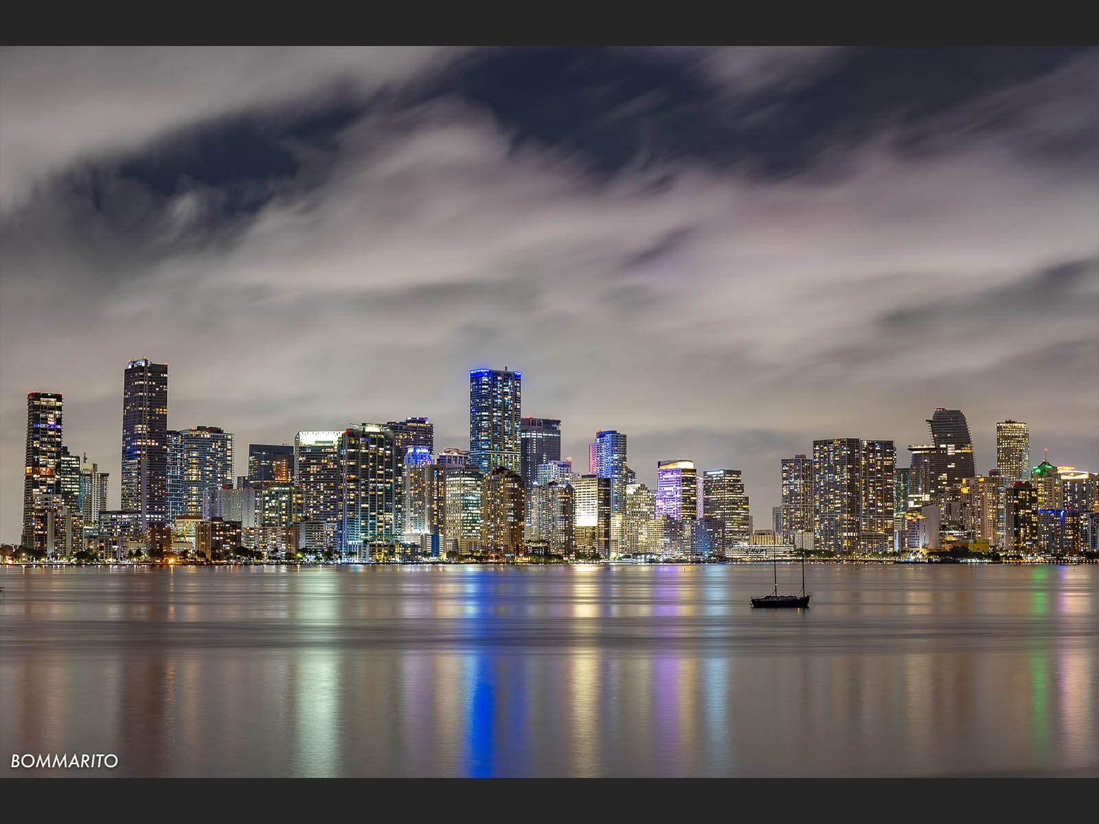 Moonlit Miami