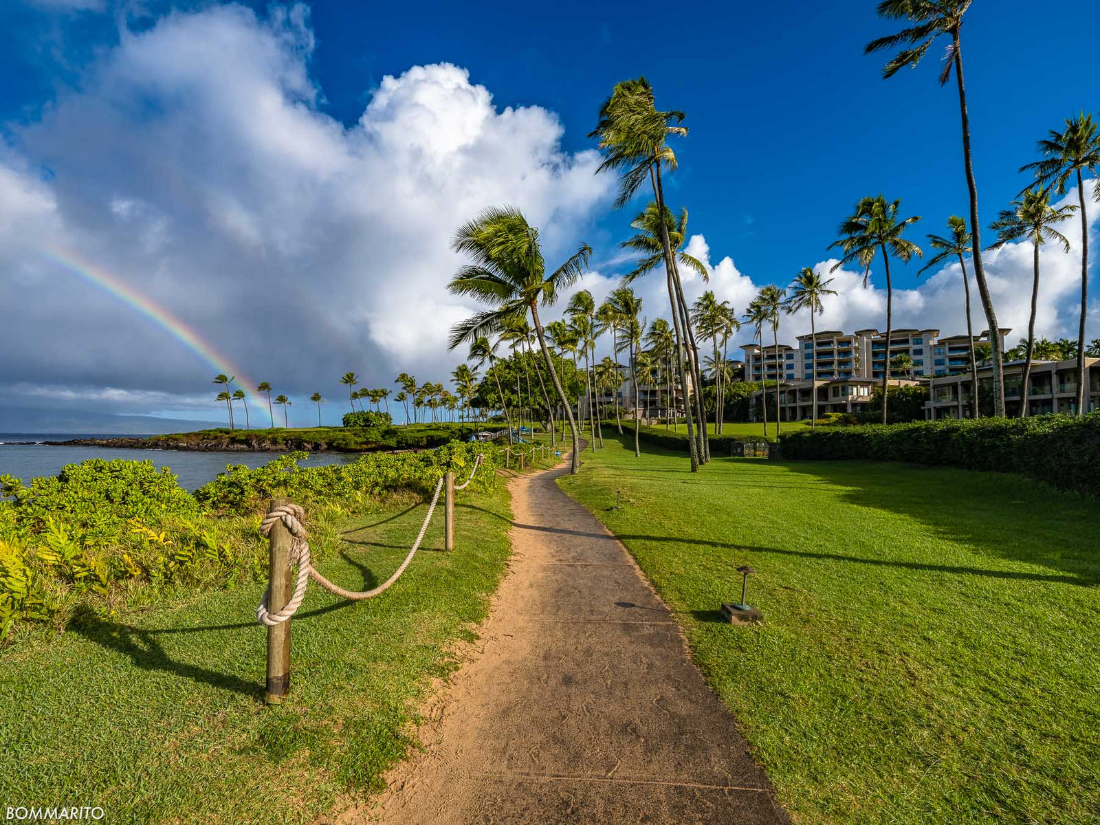 Pathway to Kapalua