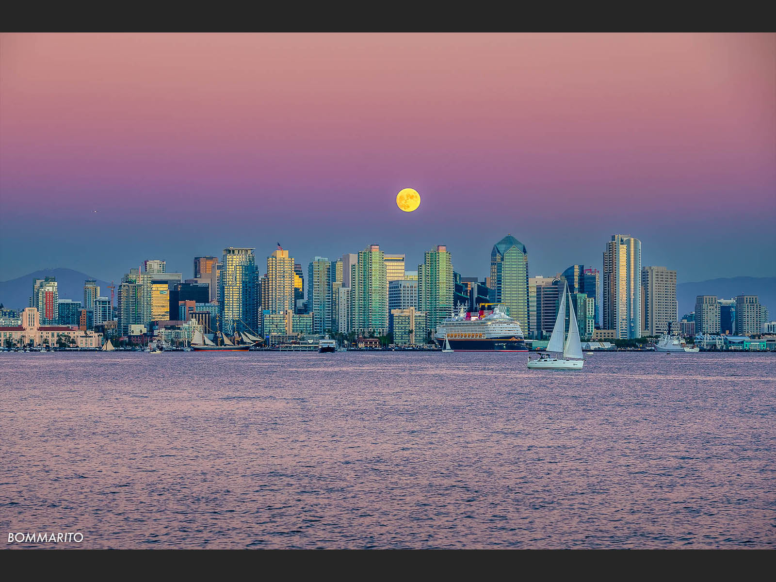 San Diego Supermoon