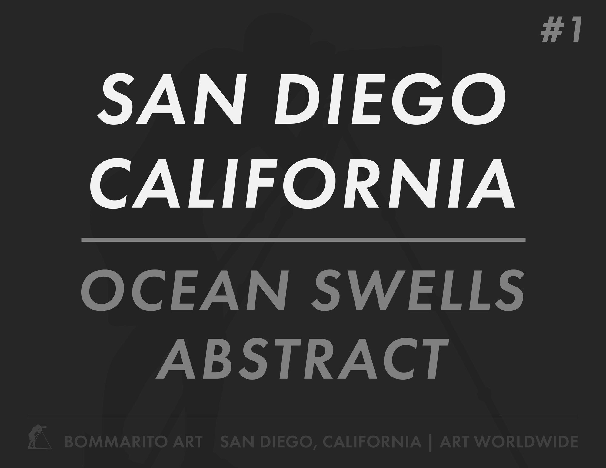 Ocean Swells Abstract