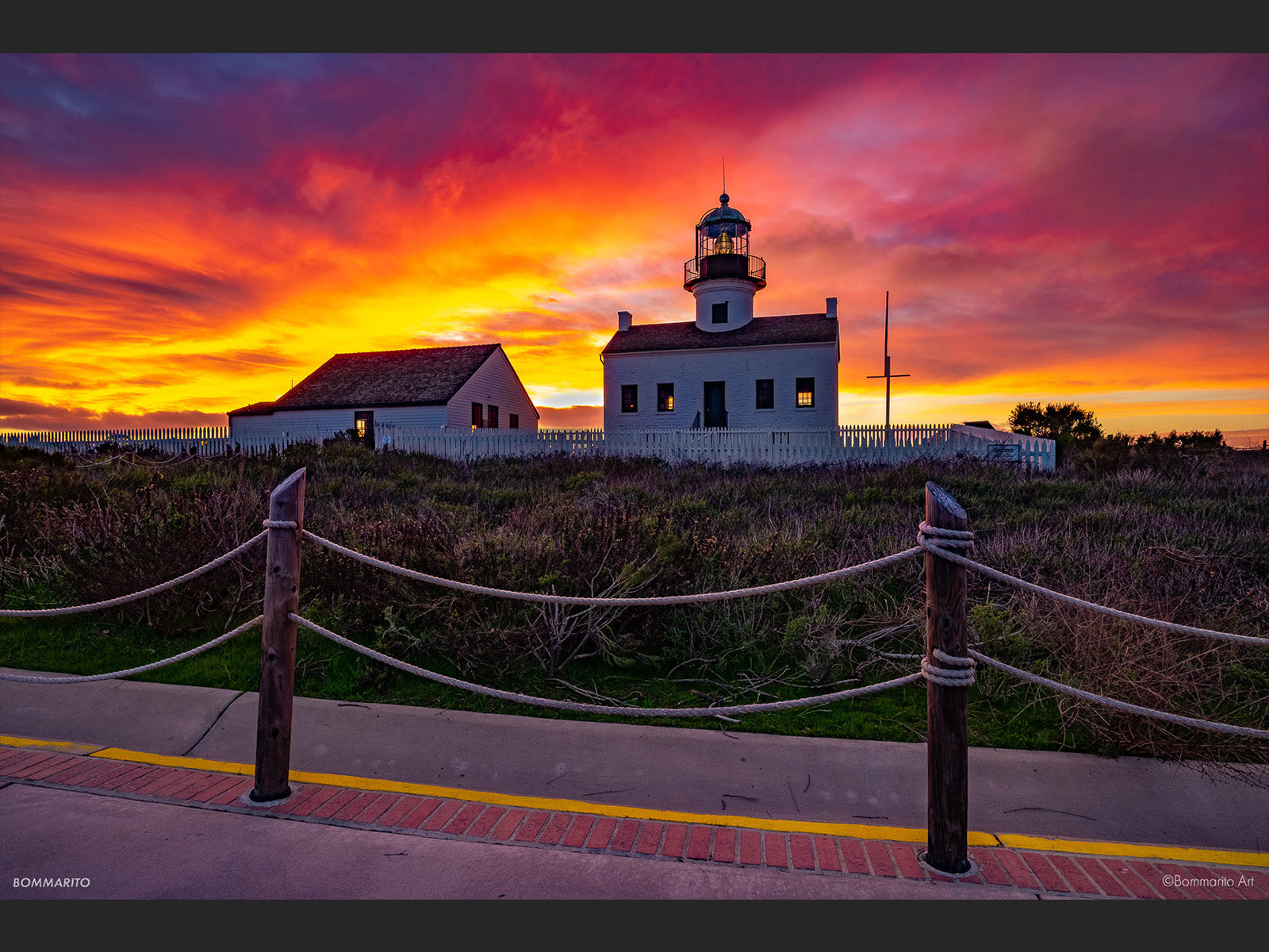 Lighthouse Afterglow