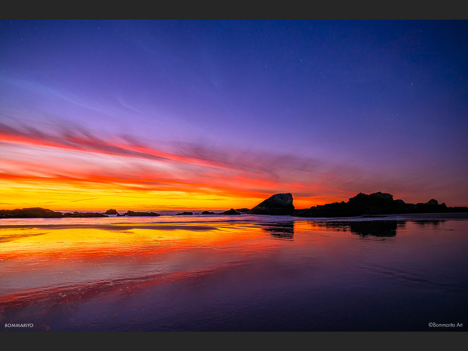 Big Dipper over Seal Rock