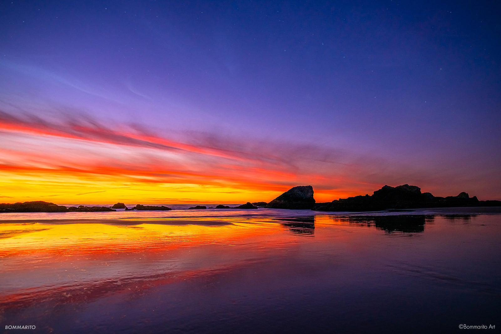 Big Dipper over Seal Rock