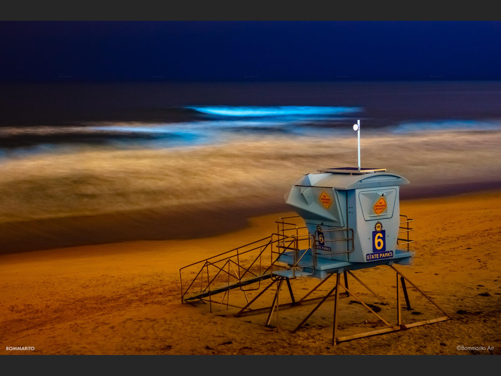 Blue Bioluminescence