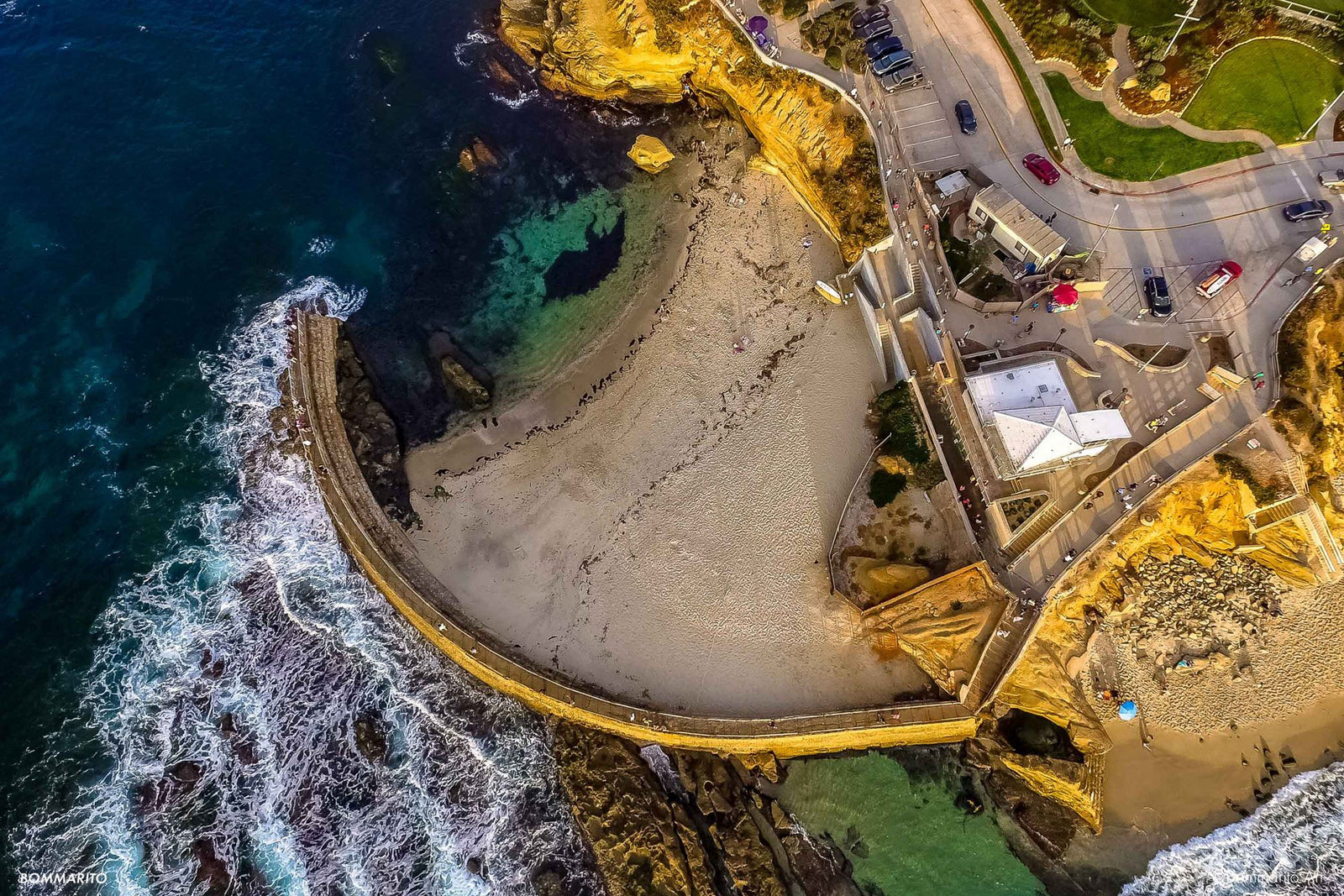 Children's Pool Aerial
