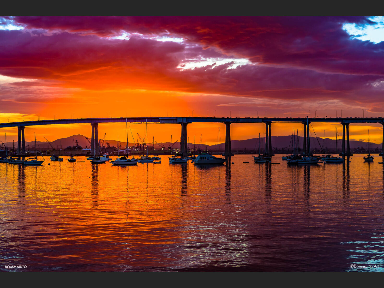 Coronado Bridge Sunrise