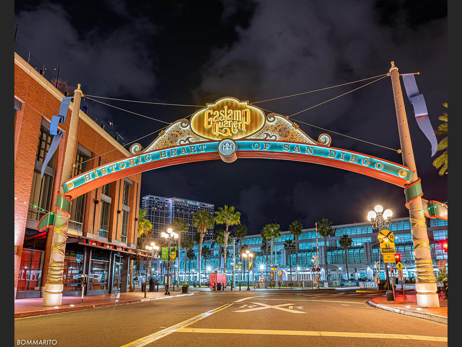 Gaslamp Sign of San Diego