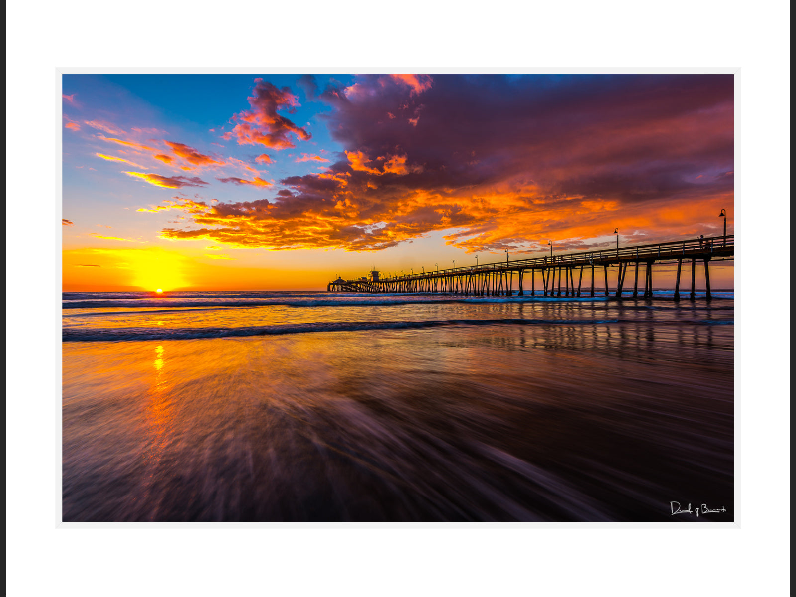 Imperial Pier Sunset