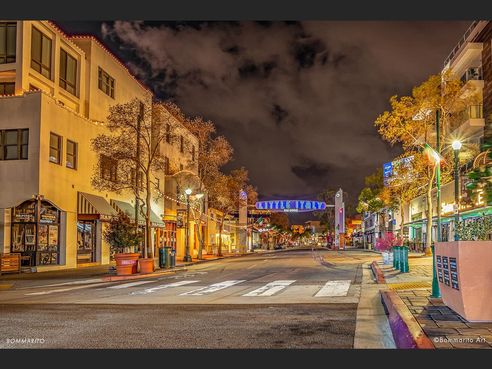 Little Italy Night Sky