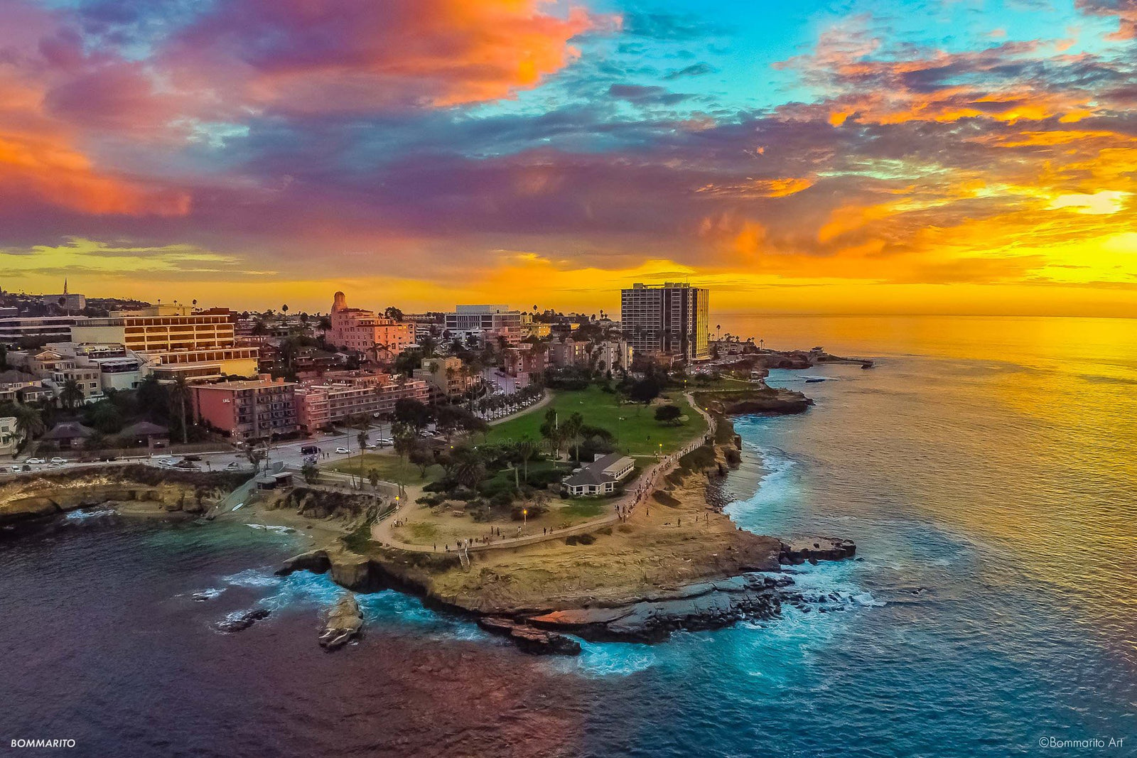 La Jolla Village Sunset