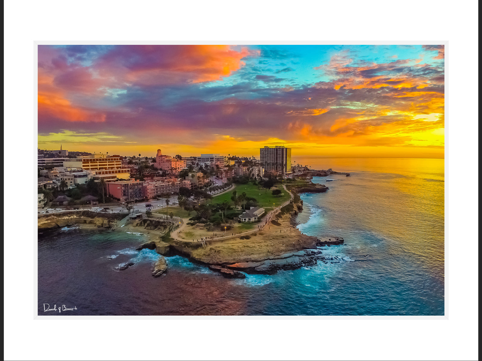 La Jolla Village Sunset