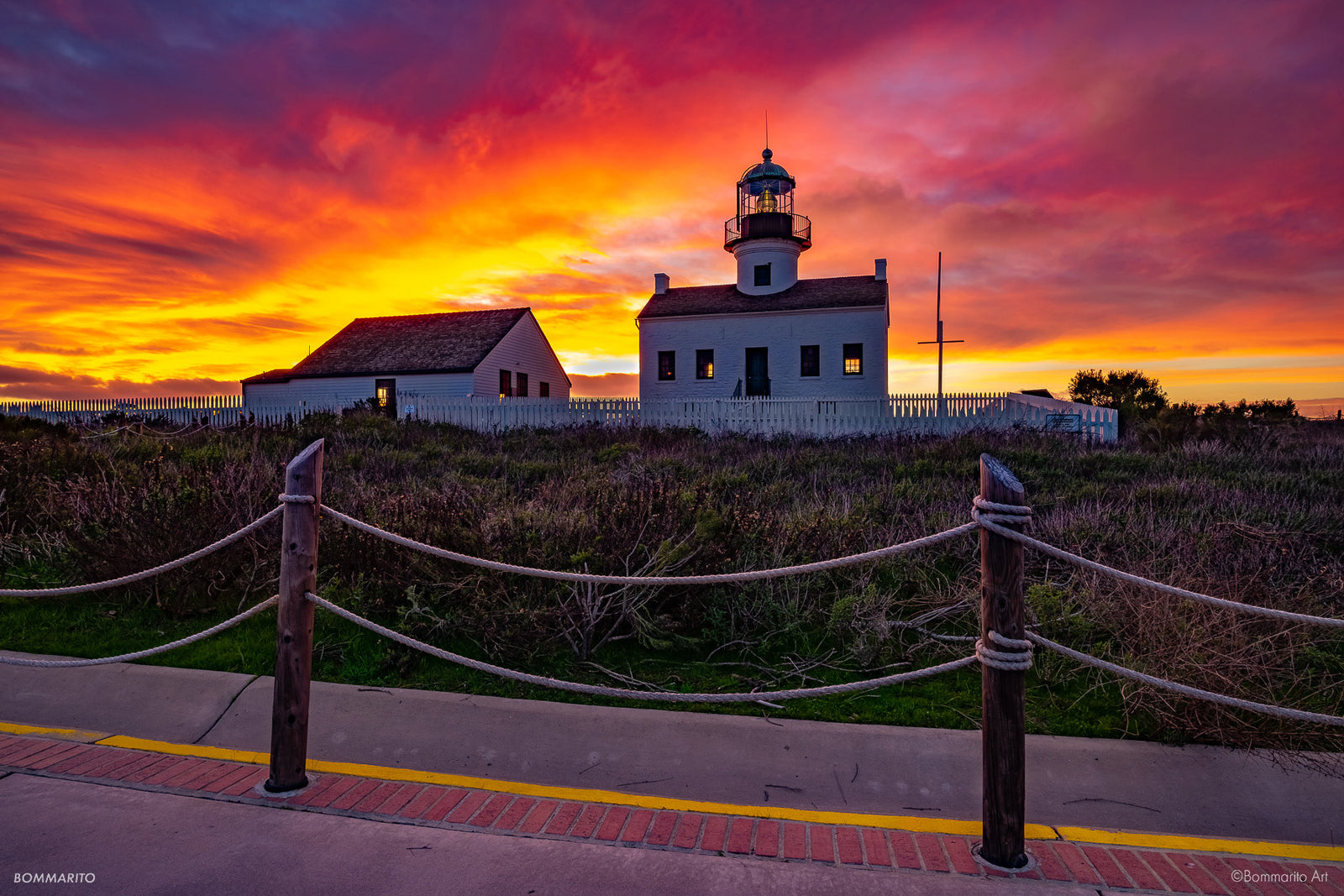 Lighthouse Afterglow