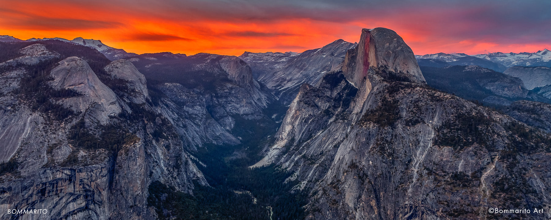 Little Yosemite Valley & Half Dome