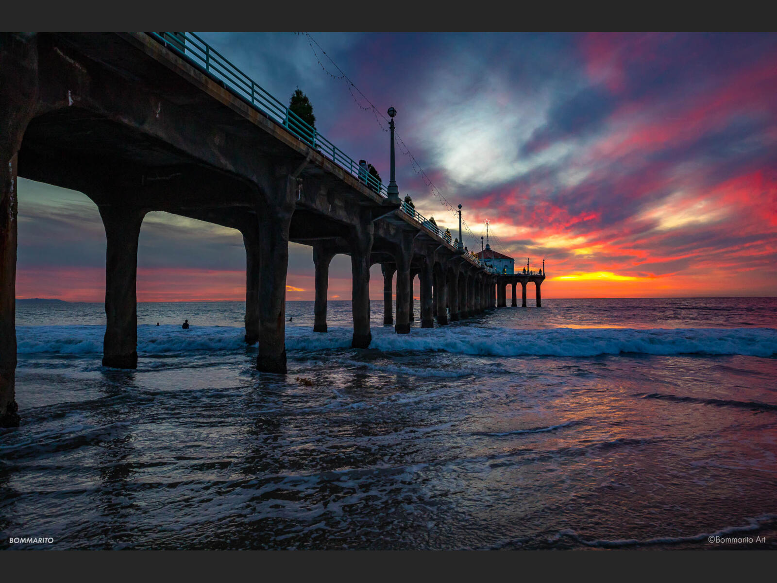 Manhattan Pier Sunset