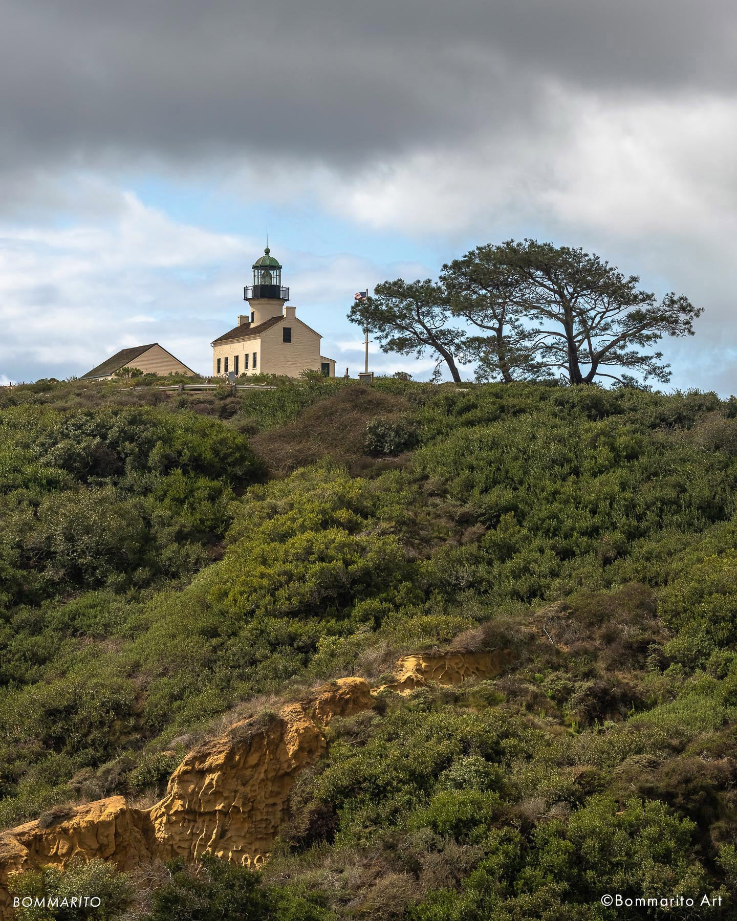 Morning Light at Old Point Loma Lighthouse