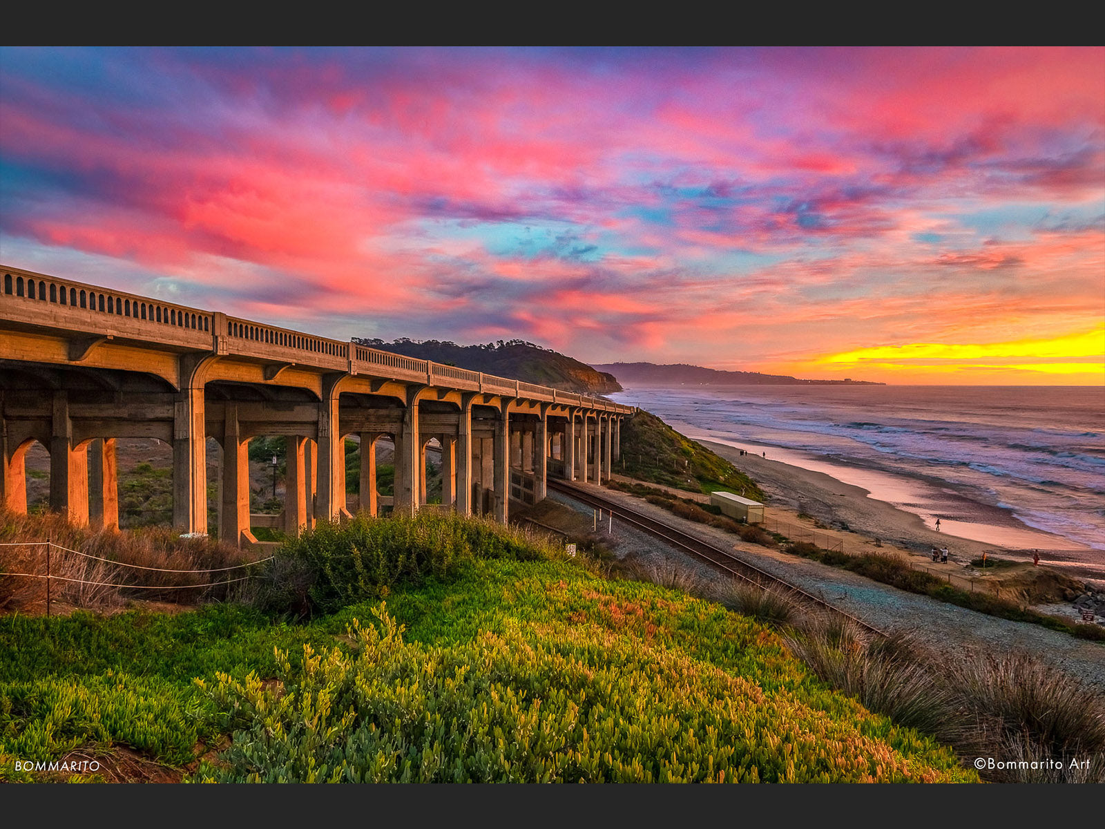 North Torrey Winter Sunset