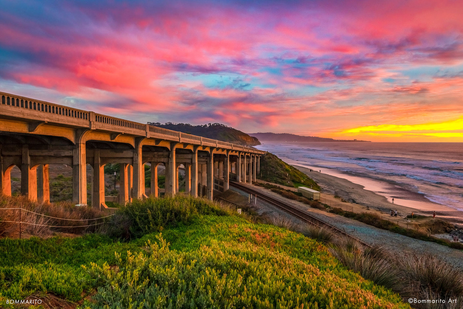 North Torrey Winter Sunset