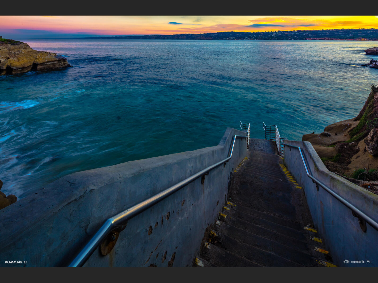 Stairway to La Jolla Cove