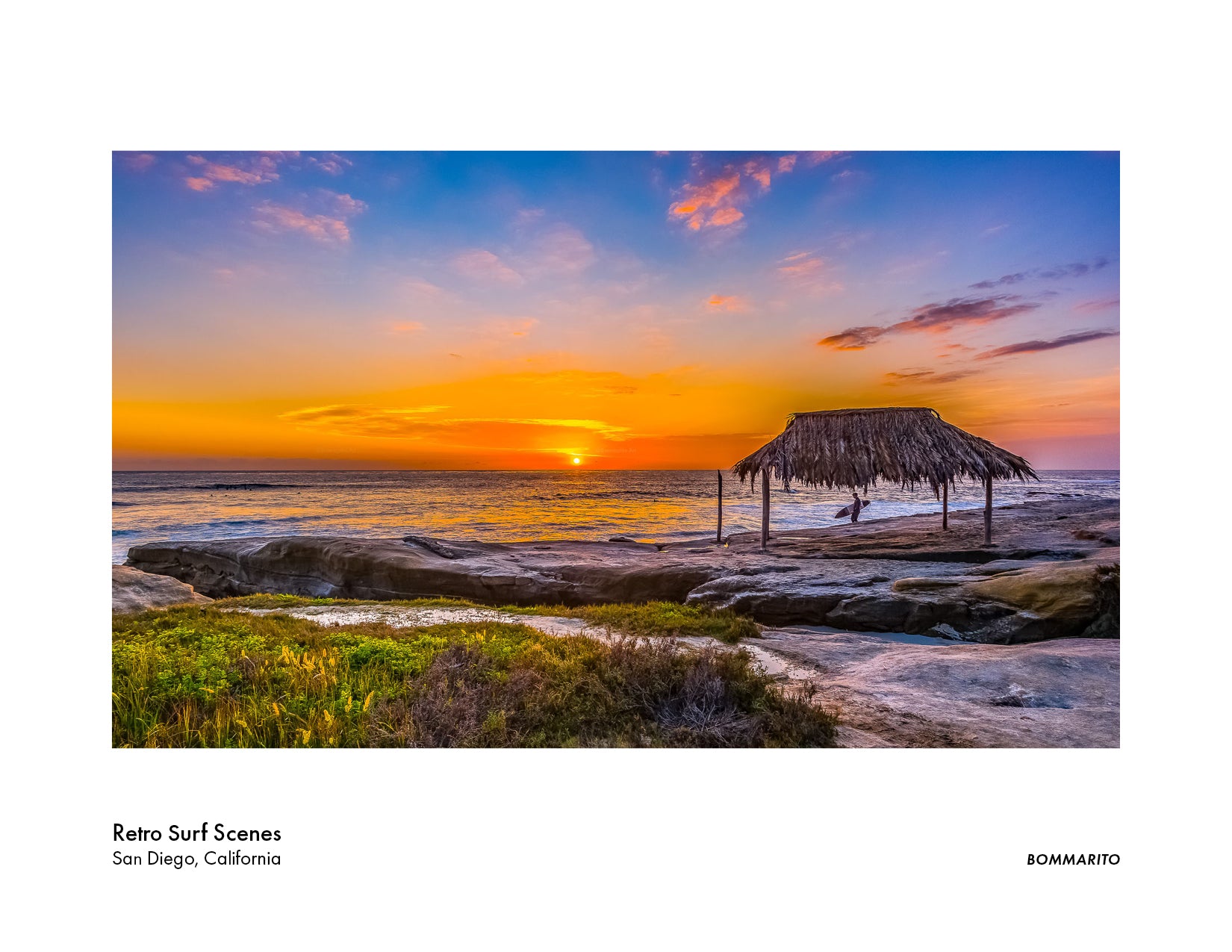 Retro Surf & Ocean Scenes