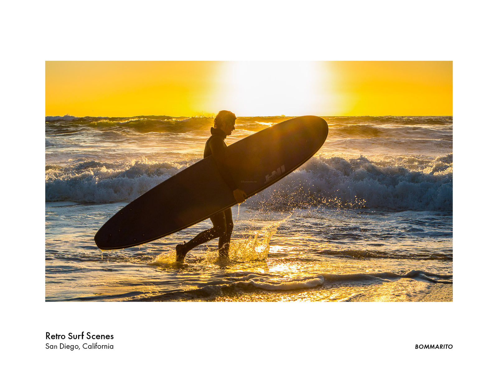 Retro Surf & Ocean Scenes