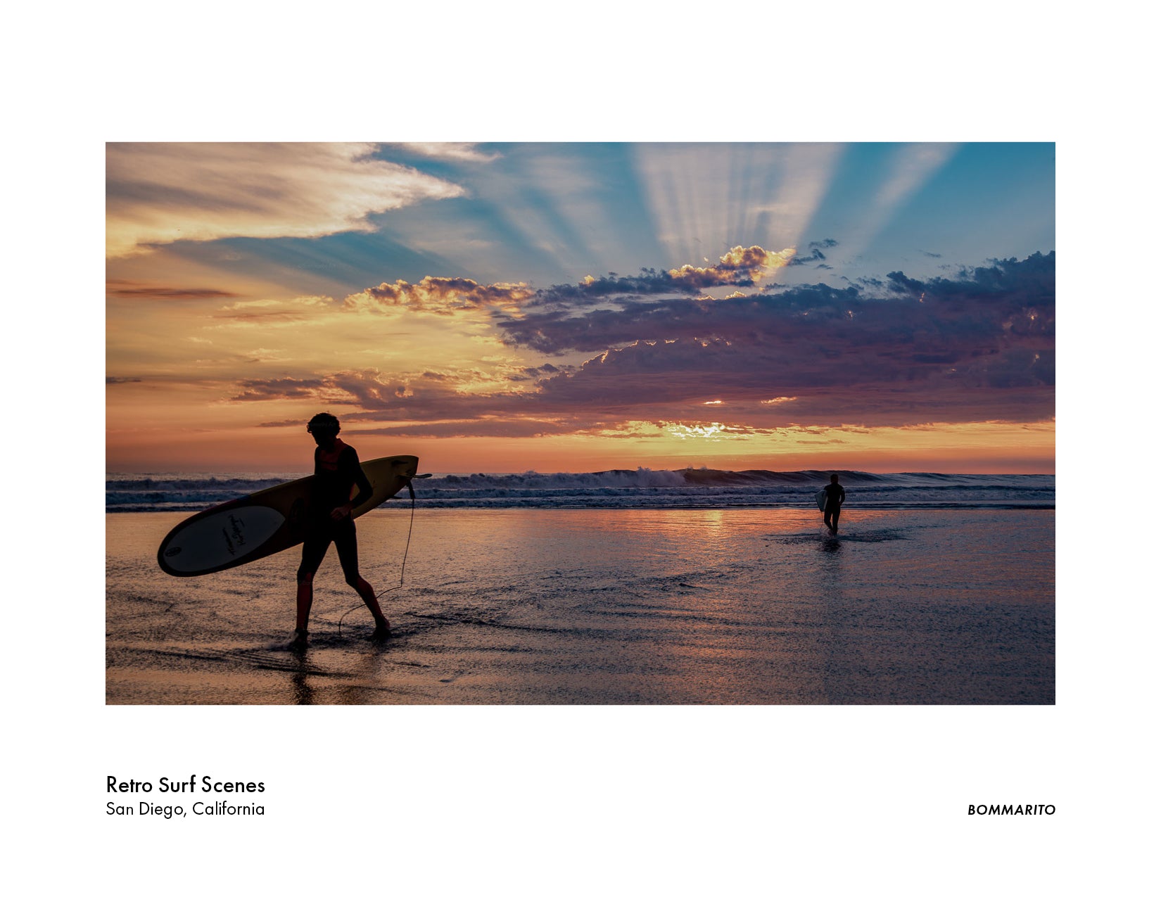 Retro Surf & Ocean Scenes