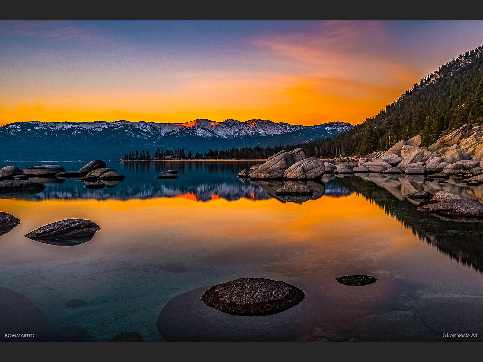 Sand Harbor Sunset