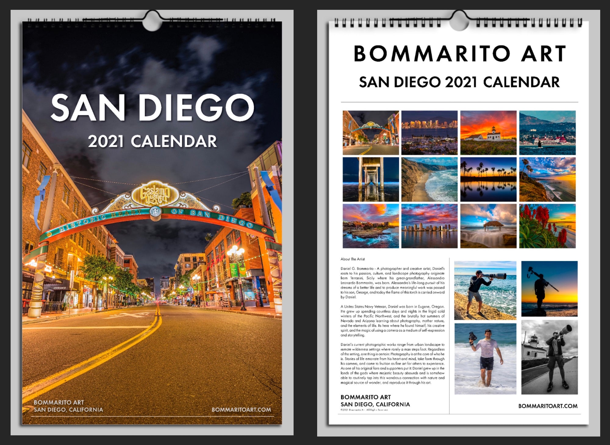 Calendar - San Diego 2021