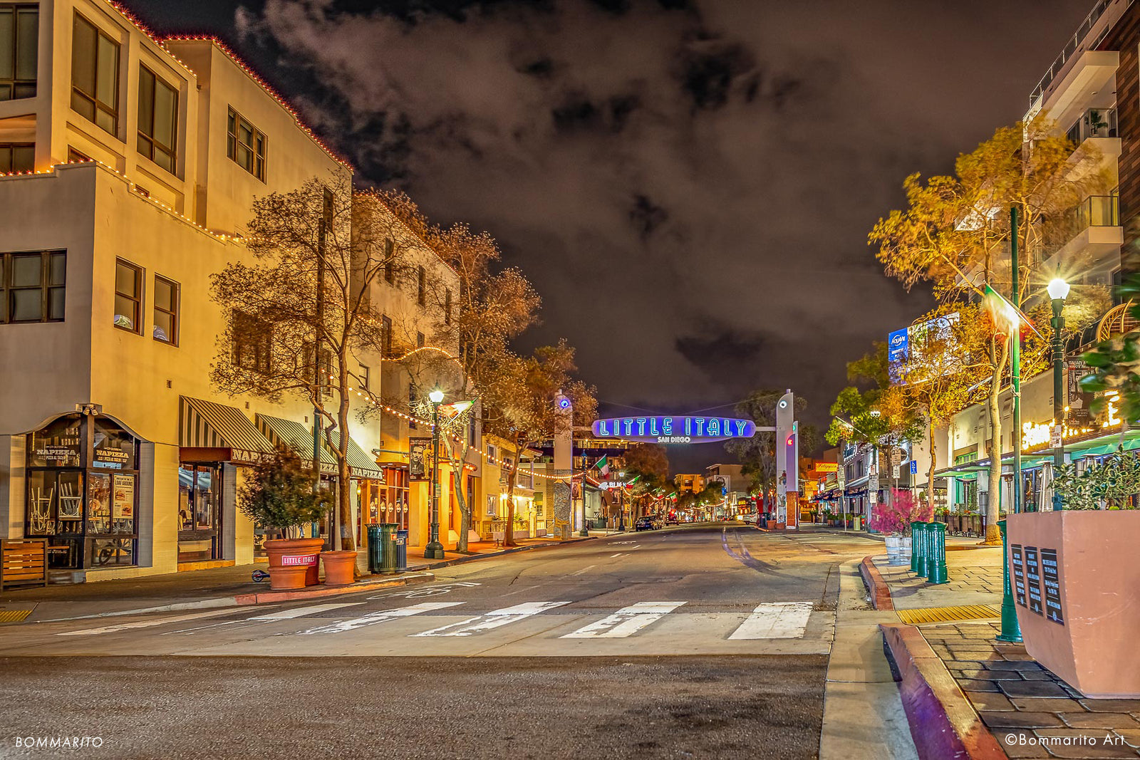 Little Italy Night Sky