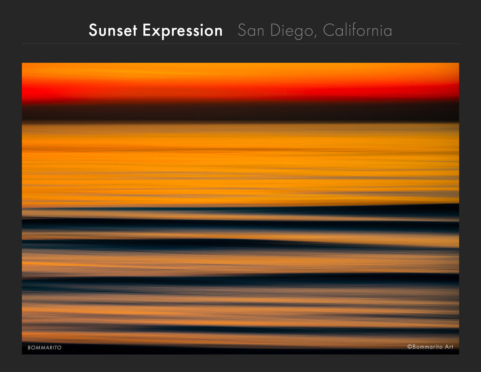 Ocean Swells Abstract