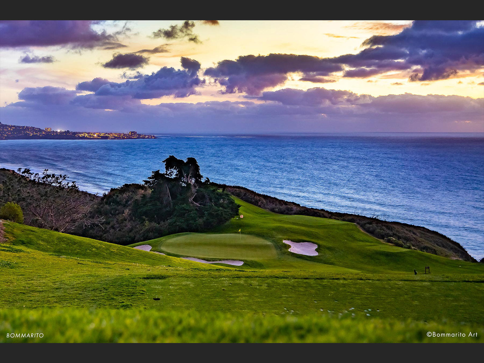 Torrey North Hole #15 - Stormy Sunset