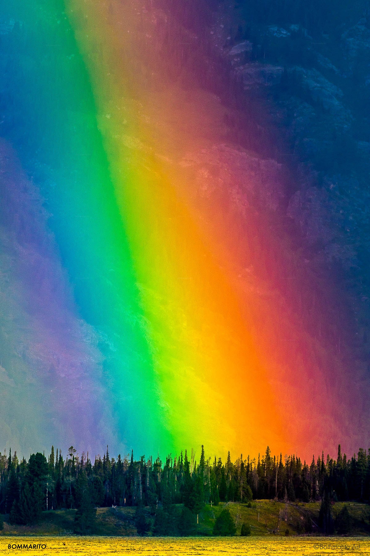 Tetons Rainbow