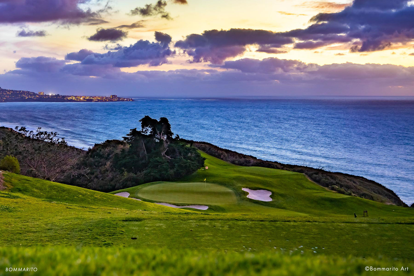 Torrey North Hole #15 - Stormy Sunset